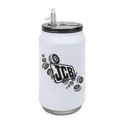 Термобанка 350ml JCB Wheels