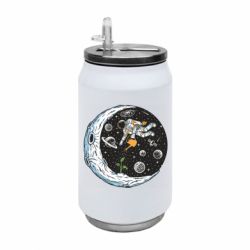 Термобанка 350ml Nature in space - FATLINE Термобанка 350ml Nature in space