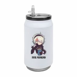Термобанка 350ml Nier. Fuck Mankind - FATLINE Термобанка 350ml Nier. Fuck Mankind