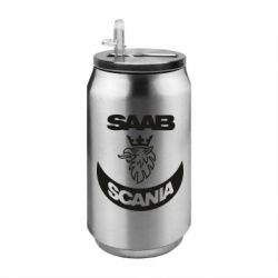 Термобанка 350ml Scania SAAB logo