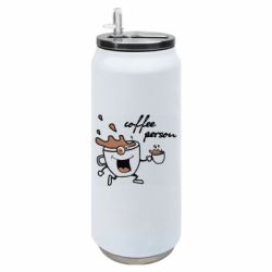 Термобанка 500ml coffee man