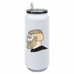 Термобанка 500ml Meme Man Nordic Gamer - FATLINE Термобанка 500ml Meme Man Nordic Gamer