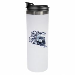 Термокружка Scania watercolor art - FATLINE Термокружка Scania watercolor art