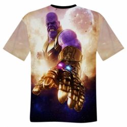 Мужская 3D футболка Thanos, Avengers - FATLINE Мужская 3D футболка Thanos, Avengers