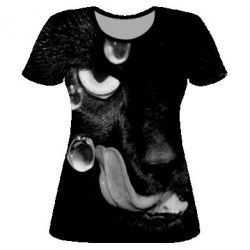 Женские 3D футболки