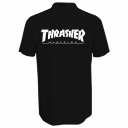 Футболка поло чоловіча Thrasher Magazine - FATLINE Футболка поло чоловіча Thrasher Magazine