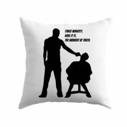 Подушка габардин Three minutes.