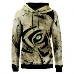 Женская 3D худи Tiger art