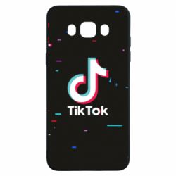 Чехол из раздела Социальные сети Tik tok band для Samsung J7 2016 - FATLINE Чехол из раздела Социальные сети Tik tok band для Samsung J7 2016