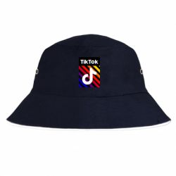 Панама Tik Tok Colorful Logo - FATLINE Панама Tik Tok Colorful Logo