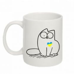 Кружка 320ml Типовий український кіт - FATLINE Кружка 320ml Типовий український кіт