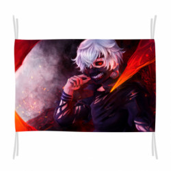 Флаг Токийский Гуль Канэки - FATLINE Флаг Токийский Гуль Канэки