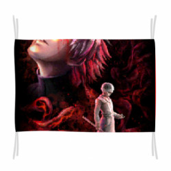 Прапор Tokyo Ghoul Kaneki - FATLINE Прапор Tokyo Ghoul Kaneki