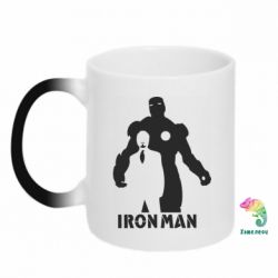 Кружка-хамелеон Tony iron man - FATLINE Кружка-хамелеон Tony iron man