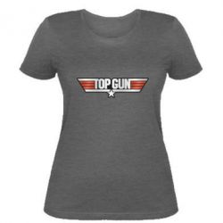 Женская футболка Top Gun Logo