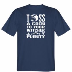 Чоловіча футболка Stedman Toss a coin to your witcher oh valley of plenty - FATLINE Чоловіча футболка Stedman Toss a coin to your witcher oh valley of plenty