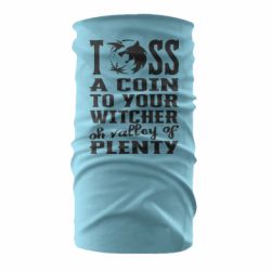 Бандана-труба Toss a coin to your witcher oh valley of plenty - FATLINE Бандана-труба Toss a coin to your witcher oh valley of plenty