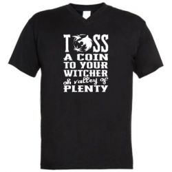 Мужские футболки с V-образным вырезом