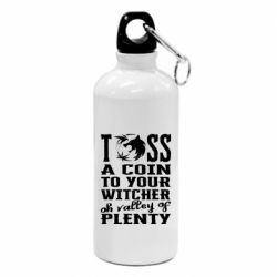 Фляга Toss a coin to your witcher oh valley of plenty - FATLINE Фляга Toss a coin to your witcher oh valley of plenty
