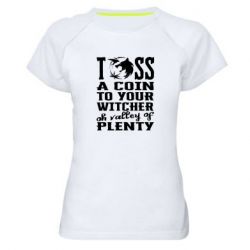 Женские спортивные футболки