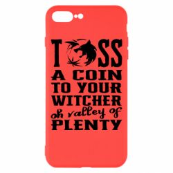 Чехол из раздела Сериал "Ведьмак" Toss a coin to your witcher oh valley of plenty для Apple iPhone 8 Plus - FATLINE Чехол из раздела Сериал "Ведьмак" Toss a coin to your witcher oh valley of plenty для Apple iPhone 8 Plus