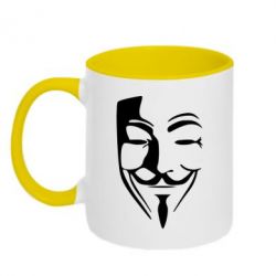 Кружки двухцветные 320ml - FATLINE