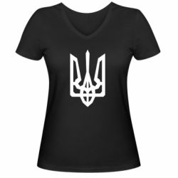 Жіночі футболки з V-подібним вирізом - FATLINE