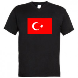 Чоловічі футболки з V-подібним вирізом