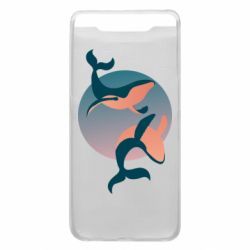 Чехол из раздела Кит Two whales для Samsung A80 - FATLINE Чехол из раздела Кит Two whales для Samsung A80