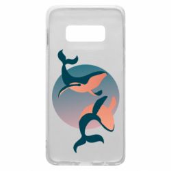 Чехол из раздела Кит Two whales для Samsung S10e - FATLINE Чехол из раздела Кит Two whales для Samsung S10e
