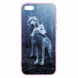 Чехол из раздела Волк Two wolves in the forest для Apple iPhone 5