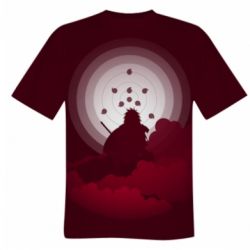 Чоловіча 3D футболка Uchiha Madara - FATLINE Чоловіча 3D футболка Uchiha Madara