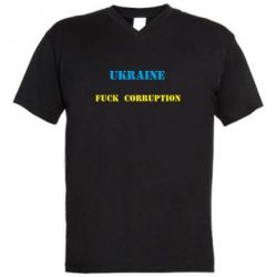 Чоловічі футболки з V-подібним вирізом - FATLINE