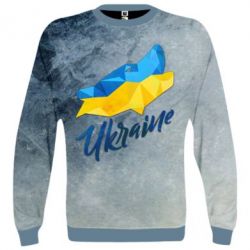 3D свитшот Ukrainian wolf