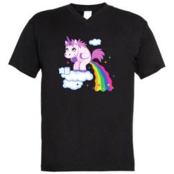 Чоловічі футболки з V-подібним вирізом