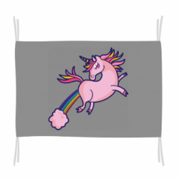 Флаг Unicorn pink - FATLINE Флаг Unicorn pink