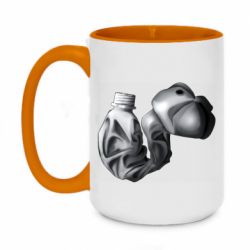 Кружка двухцветная 420ml Universal bong - FATLINE Кружка двухцветная 420ml Universal bong