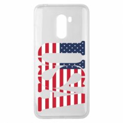 Чохол з розділу Країни USA для Xiaomi Pocophone F1 - FATLINE Чохол з розділу Країни USA для Xiaomi Pocophone F1