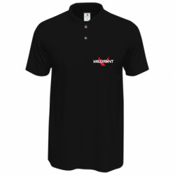 Футболка поло мужская Valorant glitsh logo