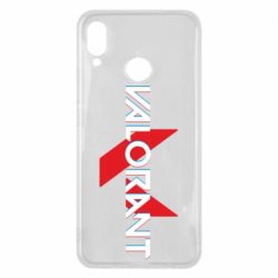 Чехол из раздела Valorant Valorant glitsh logo для Huawei P Smart Plus 2018