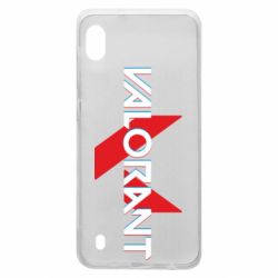 Чехол из раздела Valorant Valorant glitsh logo для Samsung A10