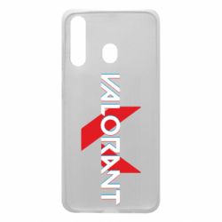 Чехол из раздела Valorant Valorant glitsh logo для Samsung A60