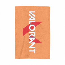 Полотенце Valorant glitsh logo