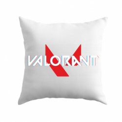 Подушка габардин Valorant glitsh logo
