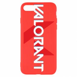 Чехол из раздела Valorant Valorant glitsh logo для Apple iPhone 7