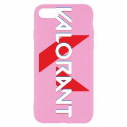 Чехол из раздела Valorant Valorant glitsh logo для Apple iPhone 8
