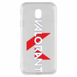 Чехол из раздела Valorant Valorant glitsh logo для Samsung J3 2017
