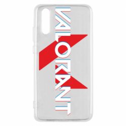 Чехол из раздела Valorant Valorant glitsh logo для Huawei P20