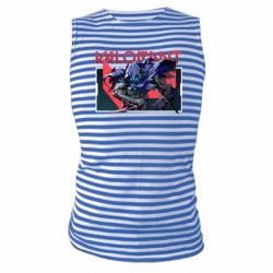 Майка-тельняшка Valorant Omen art