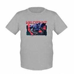 Детская футболка Valorant Omen art